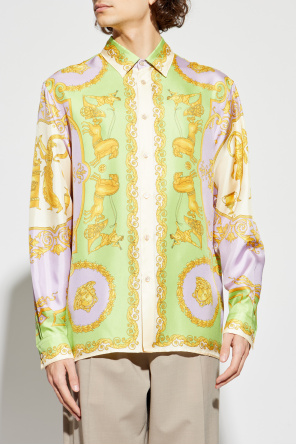 Versace Silk shirt with print