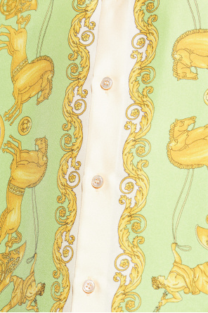 Versace Silk shirt with print