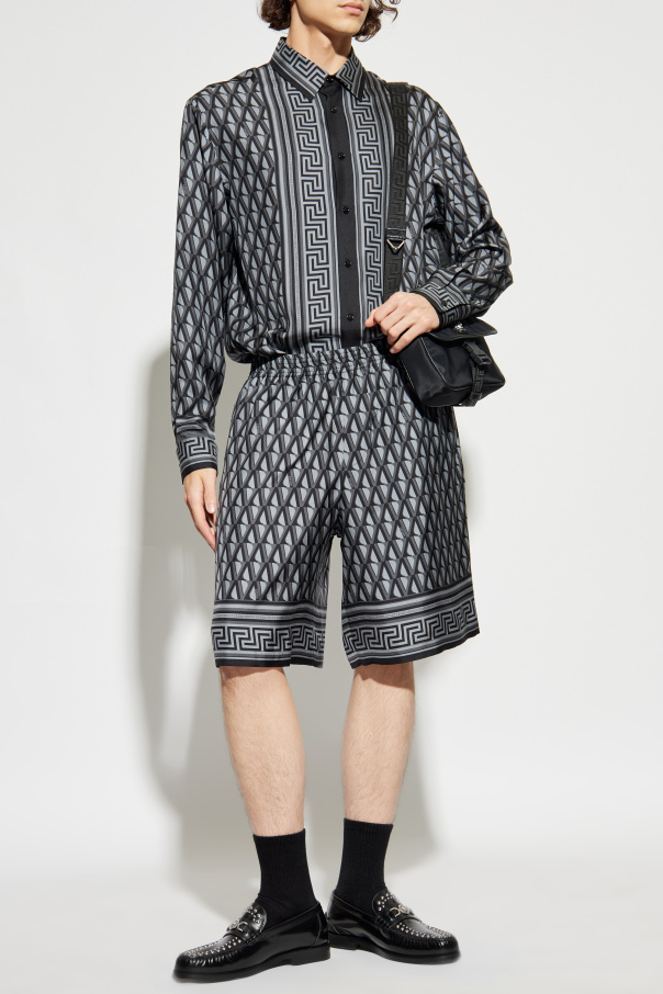 Versace Camisa de seda