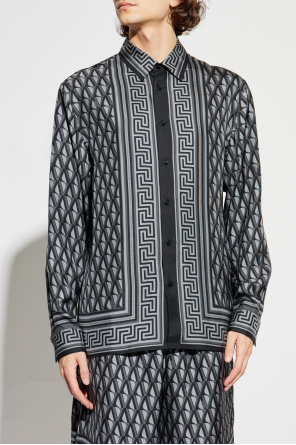 Versace Camisa de seda