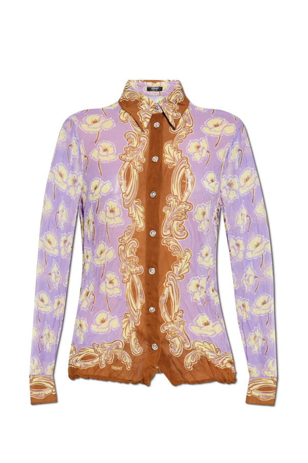 Shirt with floral pattern, zdjęcie 1 Shirt with floral pattern od Versace