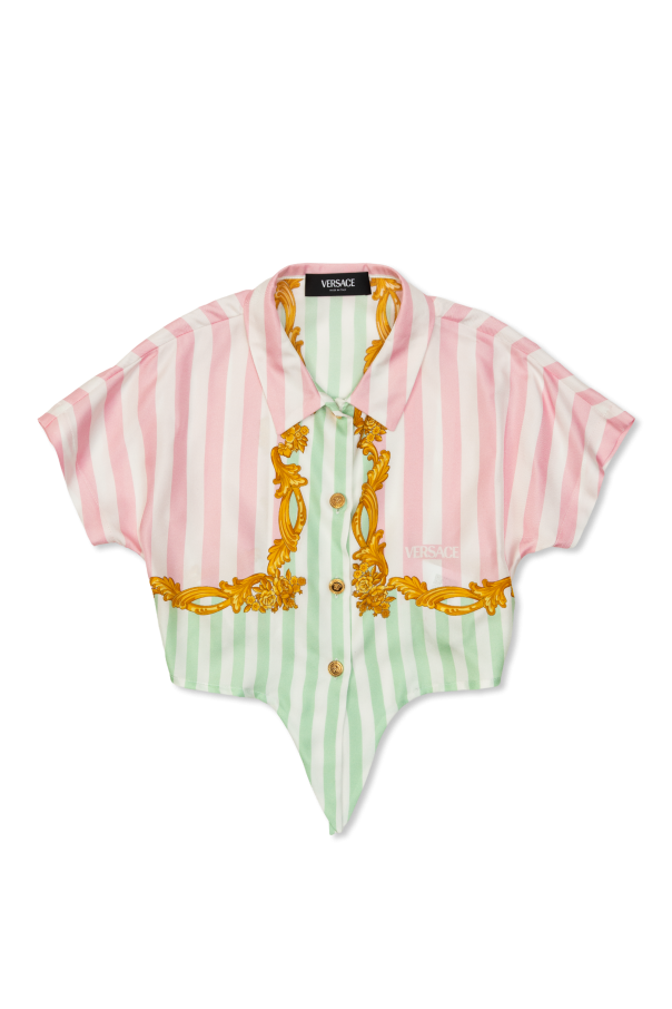 Silk shirt od Versace Kids