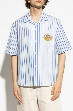 Versace Striped pattern shirt