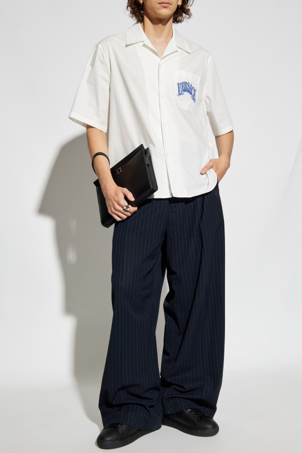 Versace Hemd mit Tasche