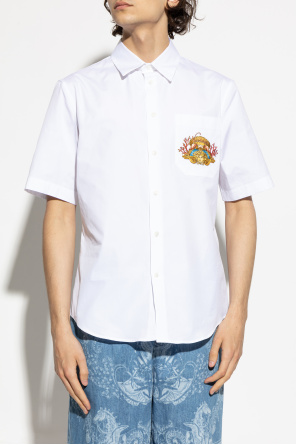 Versace Hemd mit Tasche