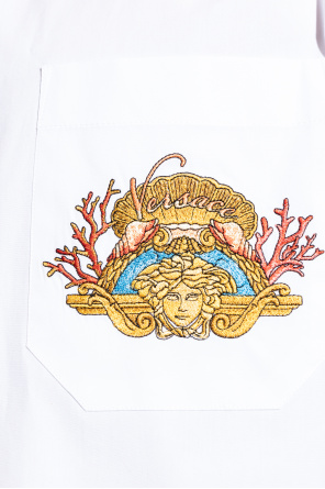 Versace Hemd mit Tasche