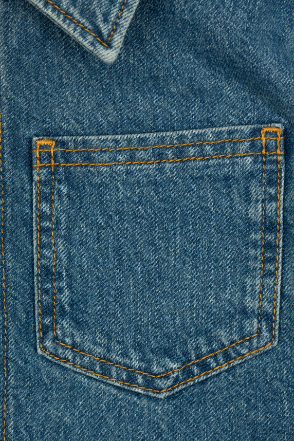 Versace Kids Denim shirt