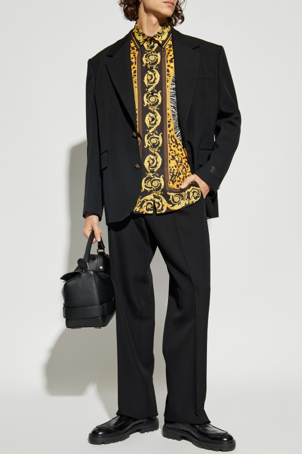 Versace Bawełniana koszula