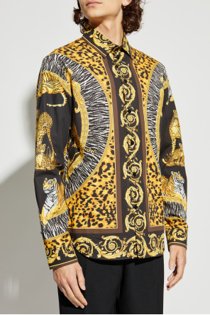 Versace Bawełniana koszula