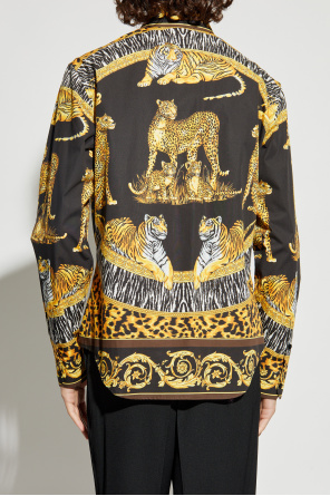 Versace Bawełniana koszula