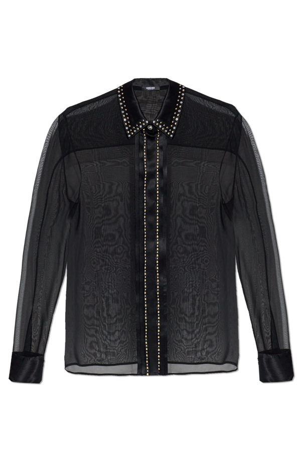 Versace Jedwabna koszula