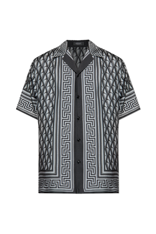 Silk short-sleeve shirt od Versace