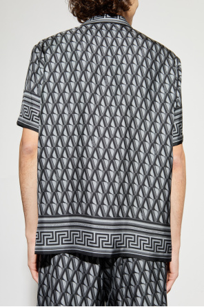 Versace Silk short-sleeve shirt