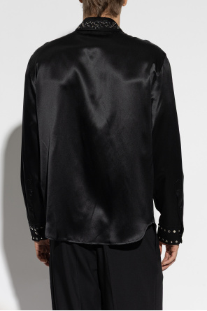 Versace Silk shirt with shimmering sequins