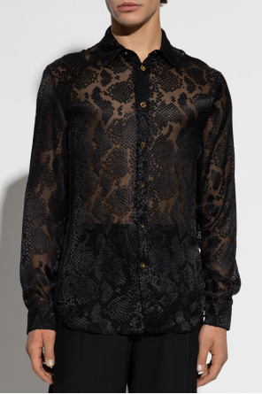 Versace Transparent shirt