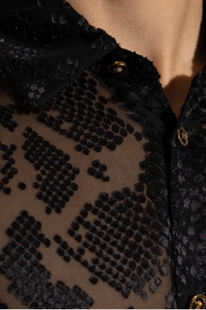 Versace Transparent shirt
