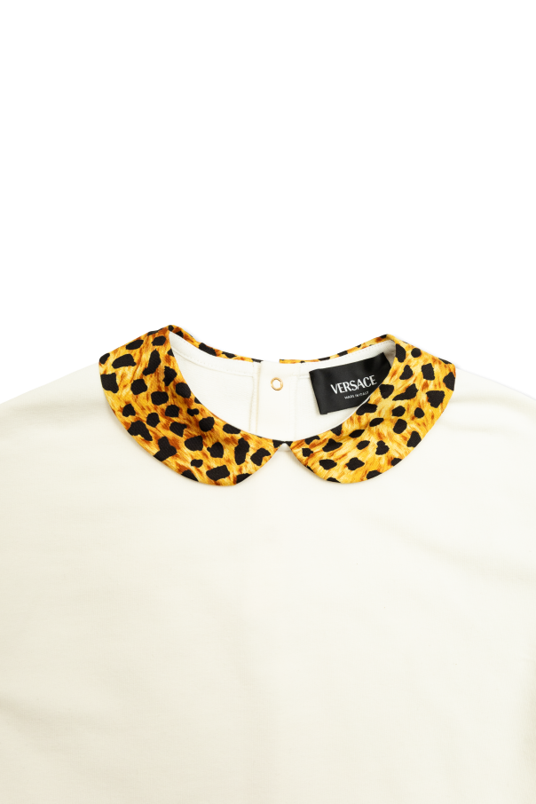 Versace Kids Top con cuello