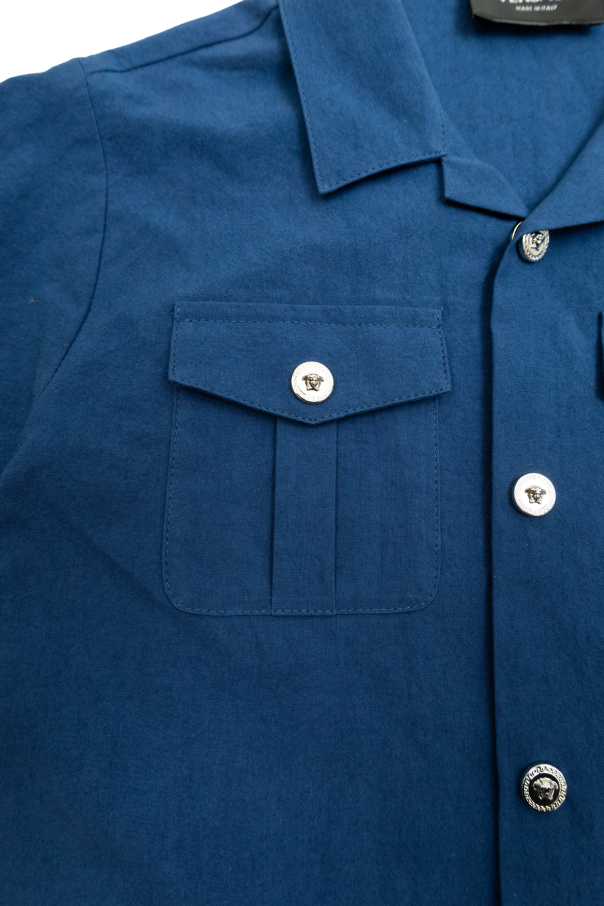 Versace Kids Camisa con bolsillos