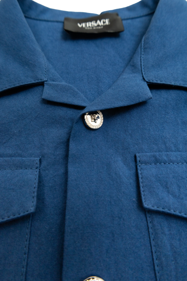 Versace Kids Camisa con bolsillos