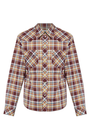 Checked pattern shirt