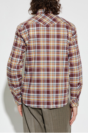 Versace Checked pattern shirt