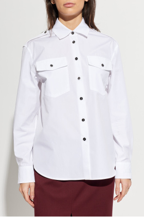 Versace Camisa con charreteras