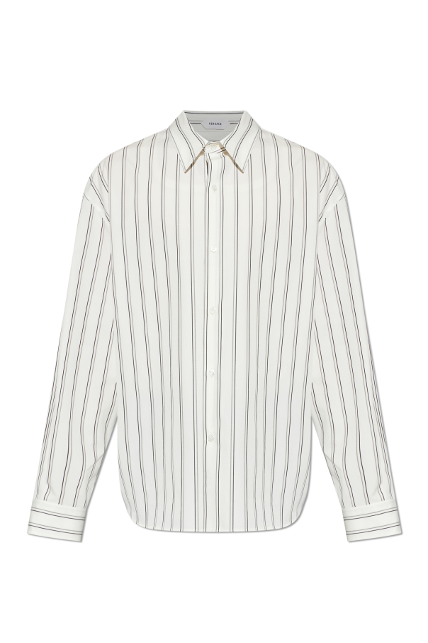 Shirt with a striped pattern od Versace