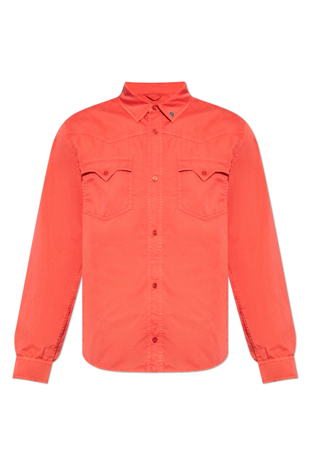 Cotton shirt with pockets od Versace
