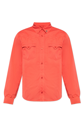 Cotton shirt with pockets
