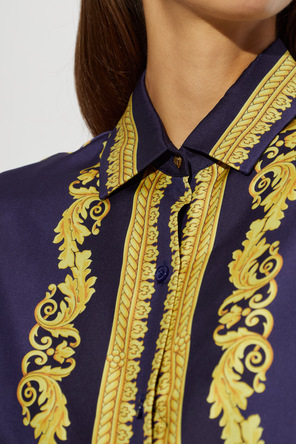 Versace Silk shirt with "New Barocco" print