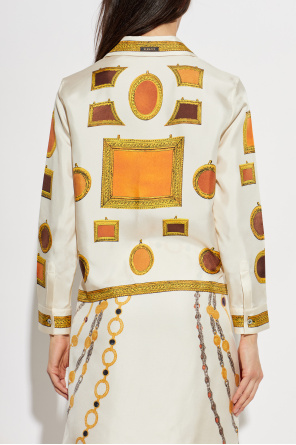 Versace Silk lingerie shirt