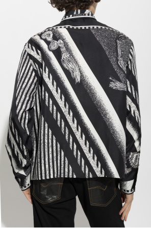 Versace Silk shirt with print