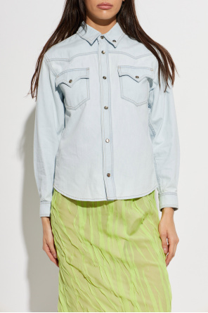 Versace Camisa de ganga