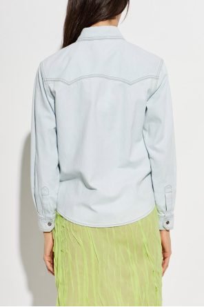 Versace Camisa de ganga