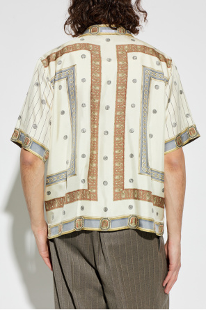 Versace Silk shirt with "The Ringmaster" print