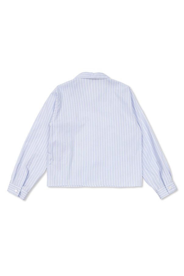 Versace Kids Striped shirt