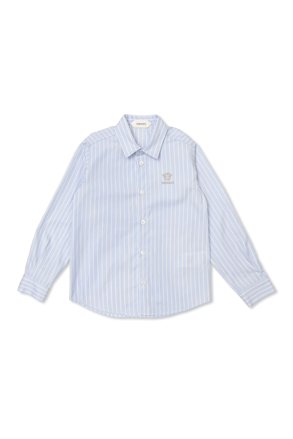 Shirt with stripe pattern od Versace Kids