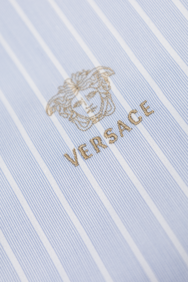 Versace Kids Shirt with stripe pattern