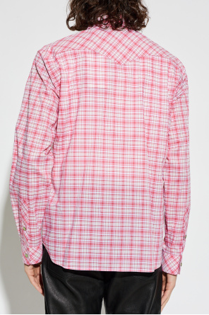Versace Checked pattern shirt
