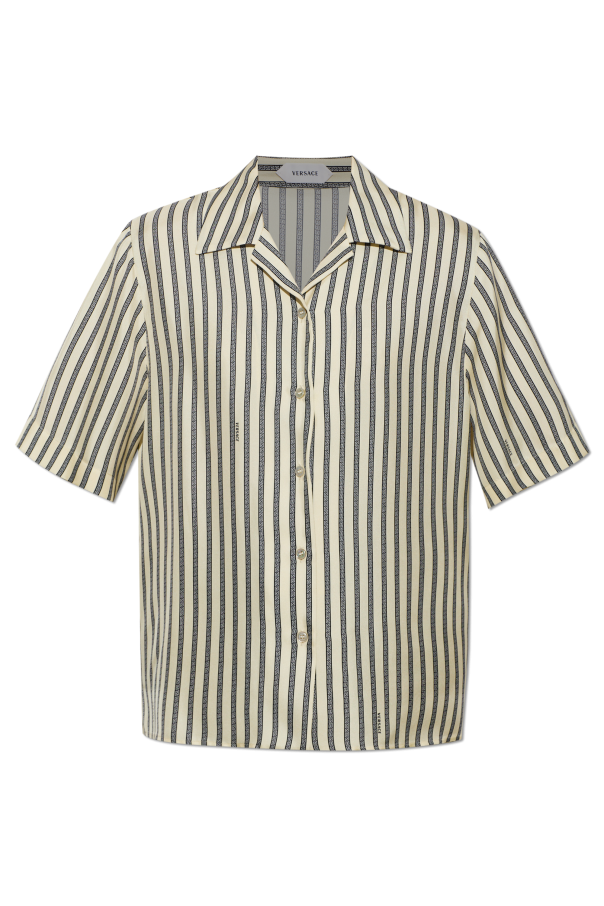Silk shirt with 