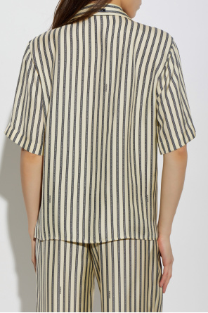 Versace Silk shirt with "The Meandros" print