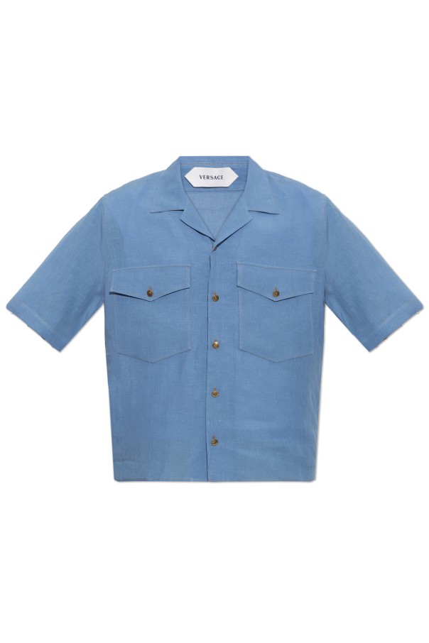 Linen shirt with pockets od Versace