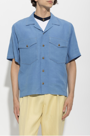 Versace Linen shirt with pockets