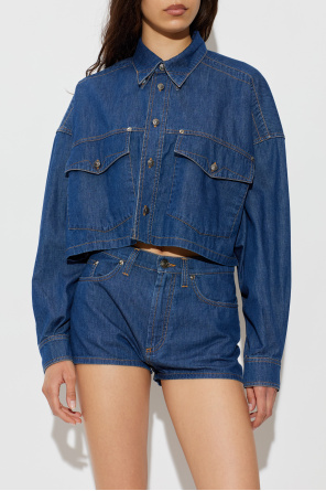 Versace Loose-fit denim jacket