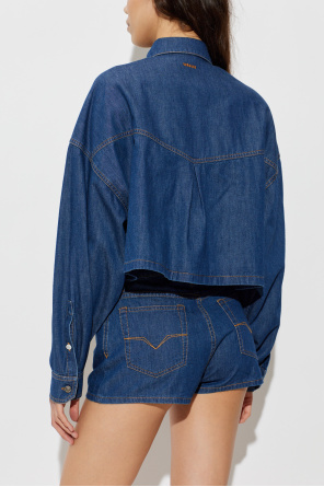 Versace Loose-fit denim jacket
