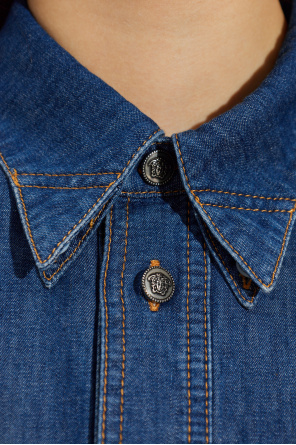 Versace Loose-fit denim jacket