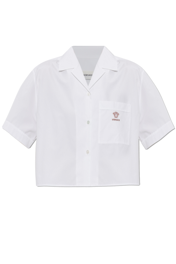 Short shirt with pocket od Versace