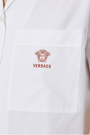 Versace Short shirt with pocket