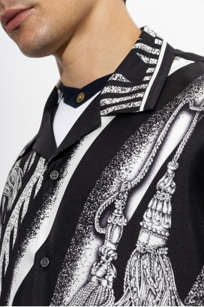 Versace Jedwabna koszula `Formula 6`