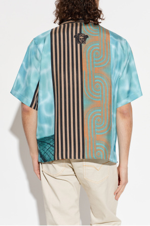 Versace Silk short-sleeve shirt